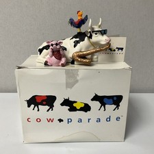 Cow Parade Mixed Plate Blues