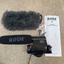 Rode Video mic with extras