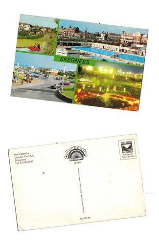 Postcard skegness multi view - -, multi-view