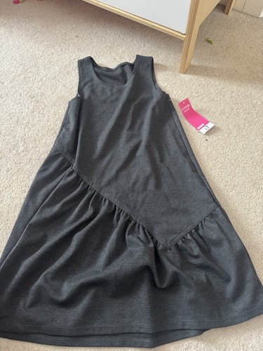 New school grey dress 9 - new,