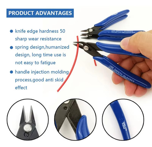 Precision side cutters hobby - side,