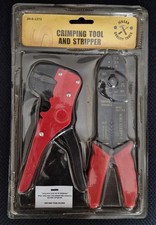 CRIMPING TOOL AND AUTOMATIC WIRE STRIPPER SET