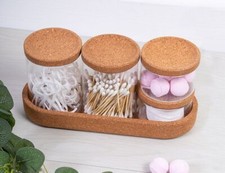 Bathroom Cork Storage Set