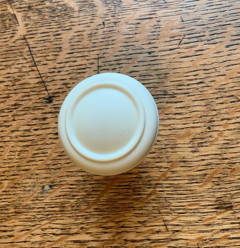 Vintage bakelite white - bakelite, stepped