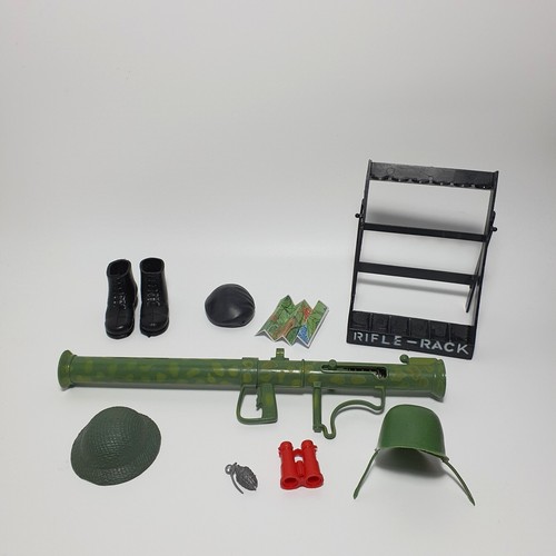 Action man helmets binoculars - action,