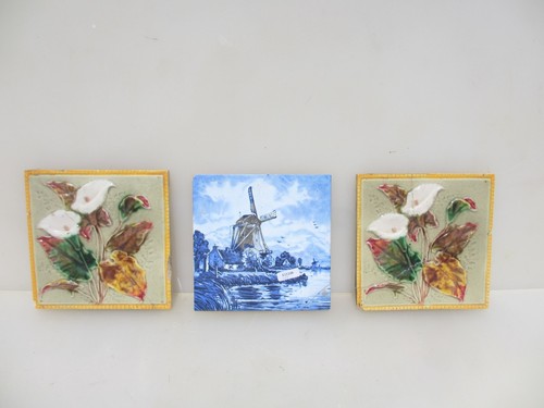 Antique ceramic tiles art - antique,