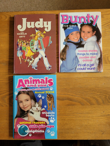 Vintage girls annuals - vintage,