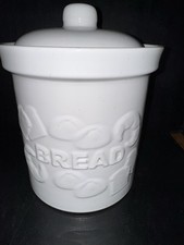 White Ceramic Bread Storage
