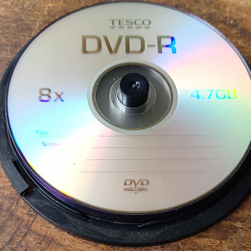 Tesco dvd 4 7gb - dvd-r, 8x