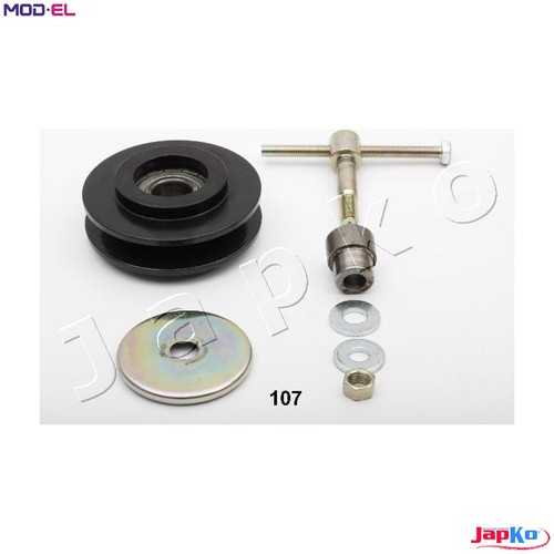 Deflectionguide pulley vribbed - deflectionguide,