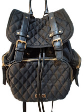 HAFMALL BLACK BABY NAPPY CHANGING BAG FOR MUM OR DAD - LOTS OF COMPARTMENTS