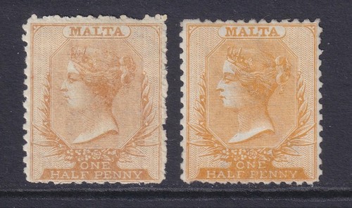 Malta 1868 1871 halfpenny - 1871,