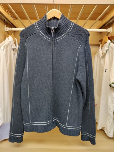 Nigel hall cardigan - cardigan, blue