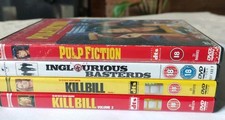 Quentin Tarantino Collection (DVD 🌀 2011) Kill Bill Pulp Fiction Inglorious Bas