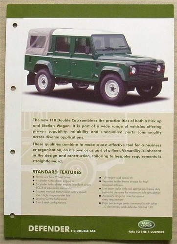 Land rover defender 110 - land,