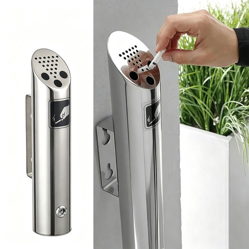 Outdoor cylinder ashtray - outdoor,