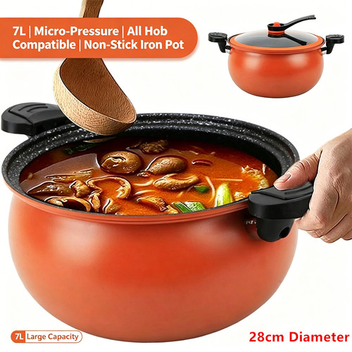Iron micro pressure cooker - iron,