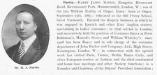 Harry James Martin of