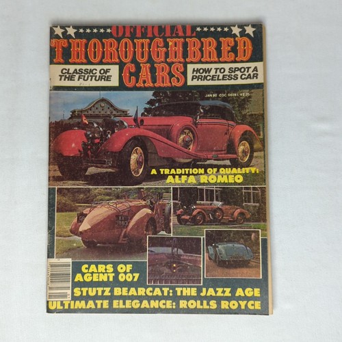 Thoroughbred cars magazine - thoroughbred,