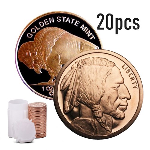 1oz copper rounds buffalo - 1oz,