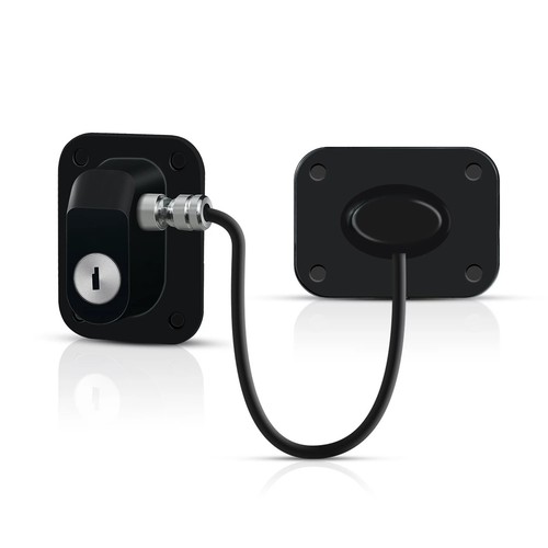 Refrigerator freezer door lock - door,