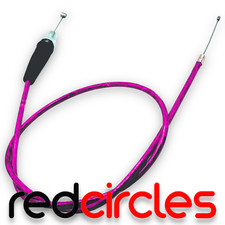 90cm STRAIGHT PINK PIT DIRT BIKE THROTTLE ACCELERATOR CABLE 90cc 110cc PITBIKE