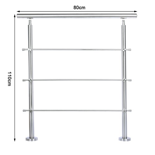 Adjustable handrail stainless - adjustable,