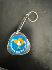 British Telecom Buzby "Our Business and your Career" plastic fob Key ring