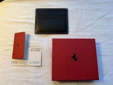 Ferrari Leather Wallet With Presentation Box