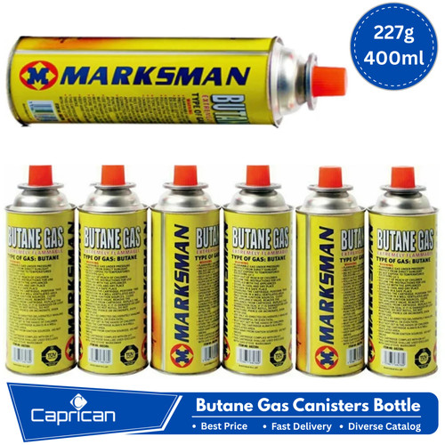 Butane gas canisters - butane, bottle