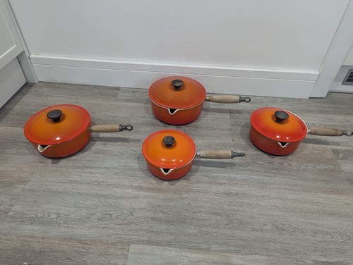 Creuset cast iron saucepan - iron,