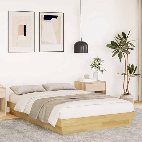 Bed frame without - frame,