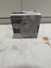 Silver Crest Desk Fan