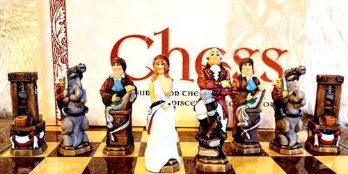 Chess french revolution - revolution, hand