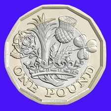 £1 Coin. 2021 QUEEN ELIZABETH