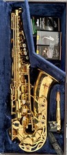 Yamaha YAS 62 Purple Logo Alto Sax Very good condition & Selmer CS80 mouth piece