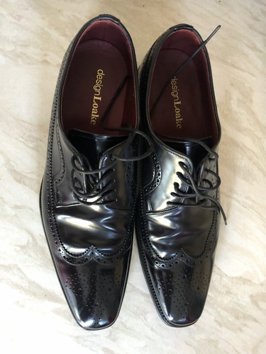 Loake clint brogue - brogue, black