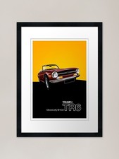 Triumph TR6 Classic Car Advert