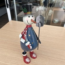 Metal Snowman 3D Christmas