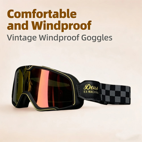 Retro motorcycle helmet pilot - helmet,