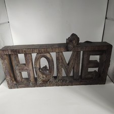 Ceramic Home sign with mice