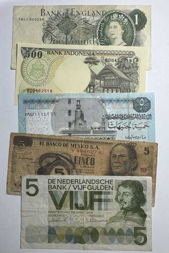 World paper money mixed lot - money, of