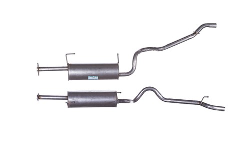 Exhaust silencer tail pipe - tail,