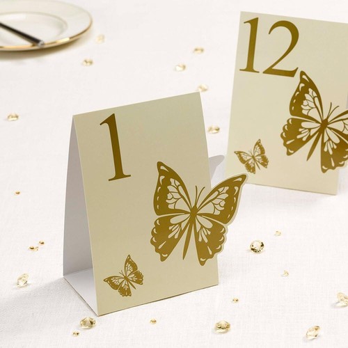 Elegant butterfly ivory - butterfly,