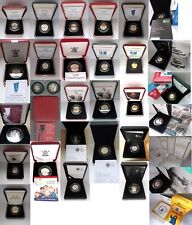 1992 to 2024 Silver Proof 50p Fifty Pence Royal Mint; choose your date cased COA