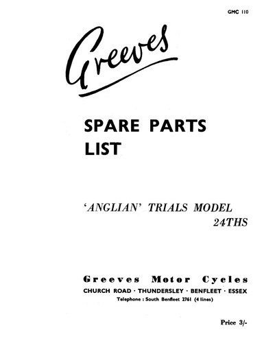 Greeves anglian trials - (0610),