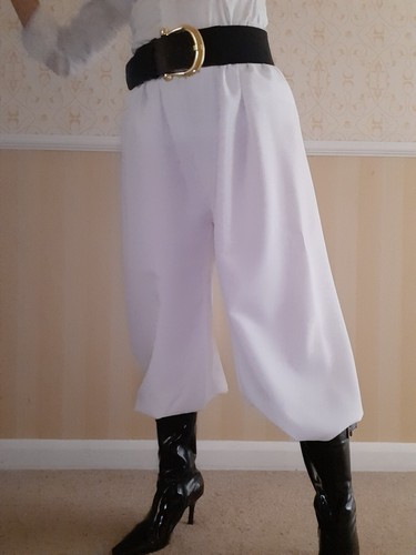 Men white breeches - white,