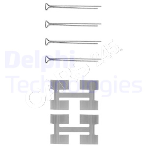 Delphi disc brake pad - brake,