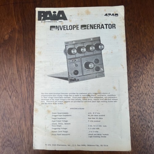 Vintage paia magazine - paia,