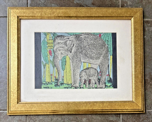 Vintage original painting - vintage,